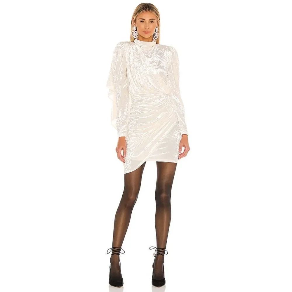 RONNY KOBO Adalee Dress In Ivory size XS